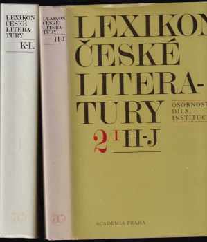 Jaroslav Krouz: Lexikon české literatury. Osobnosti, díla, instituce