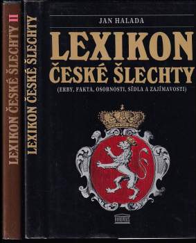 Jan Halada: Lexikon české šlechty