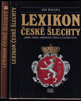 Jan Halada: Lexikon české šlechty
