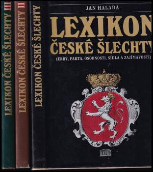 Jan Halada: Lexikon české šlechty