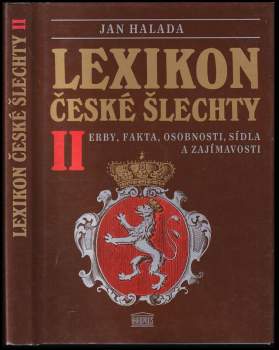 Jan Halada: Lexikon české šlechty