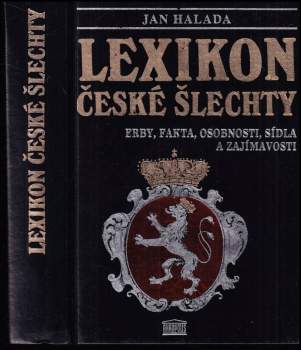 Jan Halada: Lexikon české šlechty