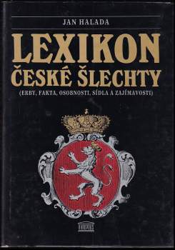 Jan Halada: Lexikon české šlechty : Díl 1-3