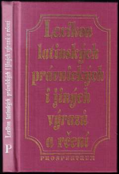 Lexikon latinských právnických i jiných výrazů a rčení