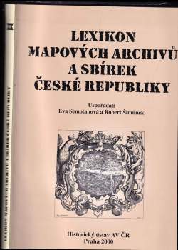 Lexikon mapových archivů a sbírek České republiky