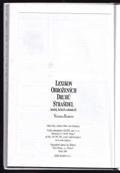 Vítězslava Klimtová: Lexikon ohrožených druhů strašidel lesních, lučních a domácích