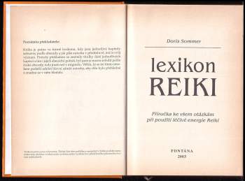 Doris Sommer: Lexikon Reiki