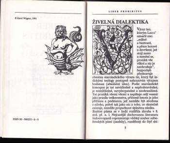 Karel Wagner: Liber prohibitus aneb Zakázaná kniha