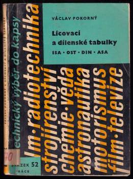 Lícovací a dílenské tabulky ISA, OST, DIN, ASA