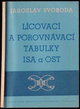 Lícovací a porovnávací tabulky ISA a OST