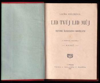 F. S Holeček: Lid tvůj, lid můj + Vyznavači slunce a jiné povídky
