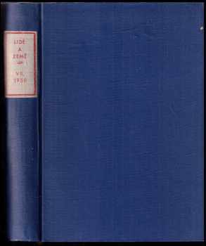 Vlastislav Häufler: Lidé a země: Populárně vědecký zeměpisný a cestopisný měsíčník - Ročník VII. 1958 - XIV. 1965