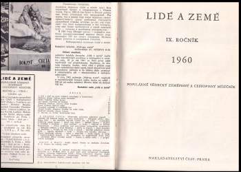 Rudolf Málek: Lidé a země, ročník X., čísla 1 - 10 - KOMPLETNÍ ROČNÍK