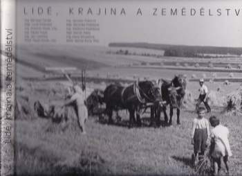 Lidé, krajina a zemědělství