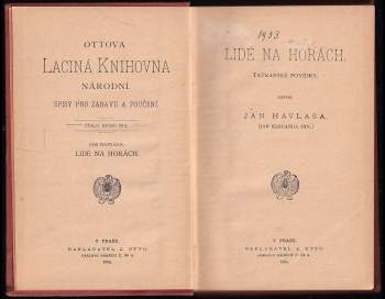 Jan Havlasa: Lidé na horách