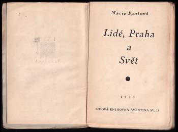 Ma-Fa: Lidé, Praha a Svět