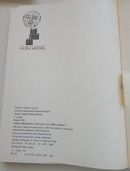 Vilém Heckel: Lidé, země, čas