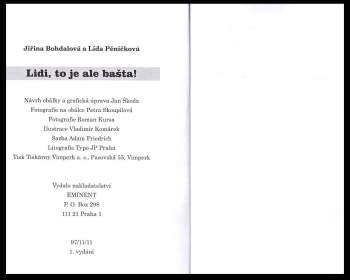 Jiřina Bohdalová: Lidi, to je ale bašta!