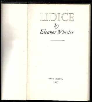 Eleanor Wheeler: Lidice