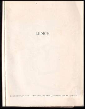 Vladimír Konopka: Lidice