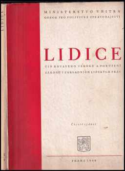 Vlastimil Louda: Lidice