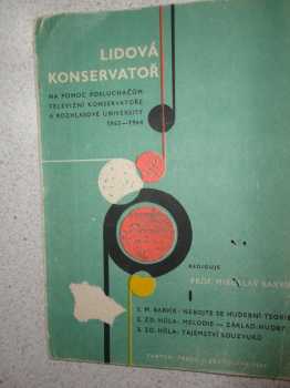 Lidová konservatoř : II - Na pomoc posluchačům televizní konservatoře 1963-1964 (1964, Panton) - ID: 1994139