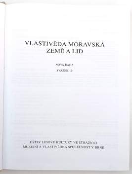 Josef Jančár: Lidová kultura na Moravě