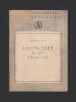 Lidová píseň a její tradice