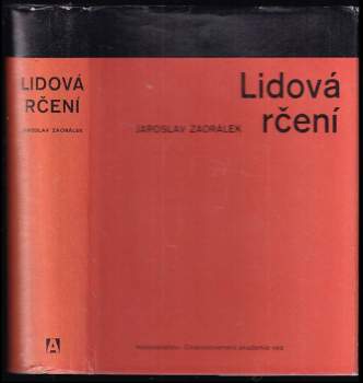 Lidová rčení