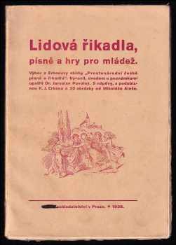 Karel Jaromír Erben: Lidová řikadla, písně a hry pro mládež