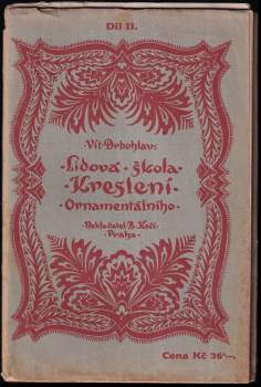 Vít Drbohlav: Lidová škola kreslení ornamentálního