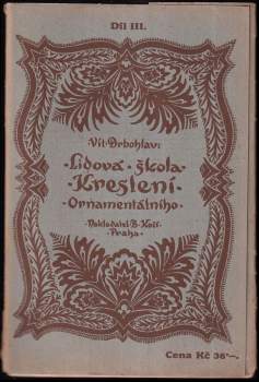 Vít Drbohlav: Lidová škola kreslení ornamentálního