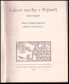Jiří Šolc: Lidové stavby v Pojizeří