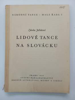 Zdena Jelínková: Lidové tance na Slovácku