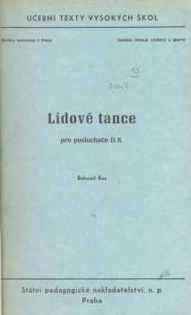 Lidové tance pro posluchače D.S