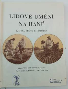 Jan Rudolf Bečák: Lidové umění na Hané