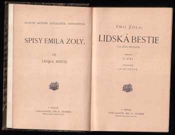 Émile Zola: Lidská bestie