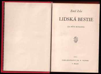 Émile Zola: Lidská bestie