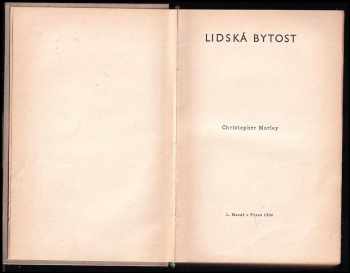 Christopher Morley: Lidská bytost