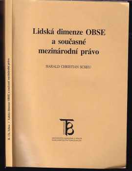 Lidská dimenze OBSE a současné mezinárodní právo