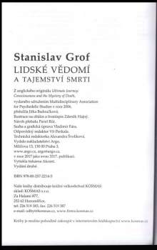 Stanislav Grof: Lidské vědomí a tajemství smrti