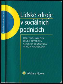 Lidské zdroje v sociálních podnicích