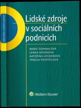 Lidské zdroje v sociálních podnicích