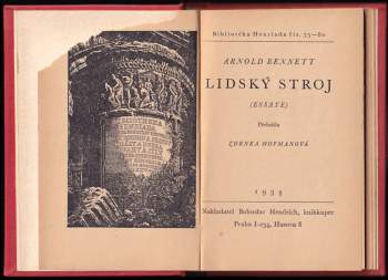 Arnold Bennett: Lidský stroj