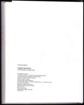 Desmond Morris: Lidský živočich
