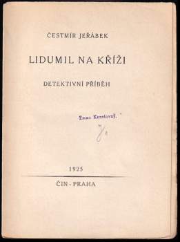 Čestmír Jeřábek: Lidumil na kříži