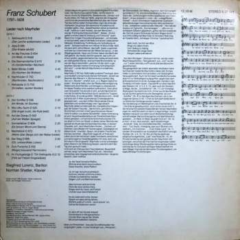 Franz Schubert: Lieder Nach Mayrhofer