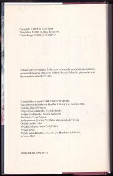 Steve Berry: Lincolnův mýtus