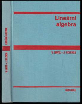 Jiří Holenda: Lineární algebra