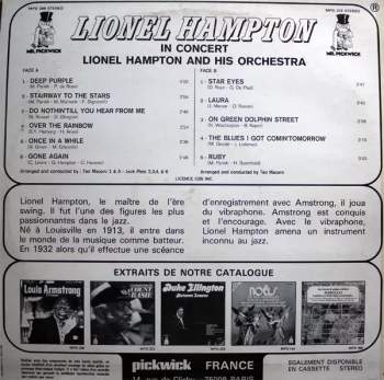 Lionel Hampton: Lionel Hampton In Concert / Soaring Strings